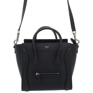 Celine Shopper Luggage Leather Shoulder Bag